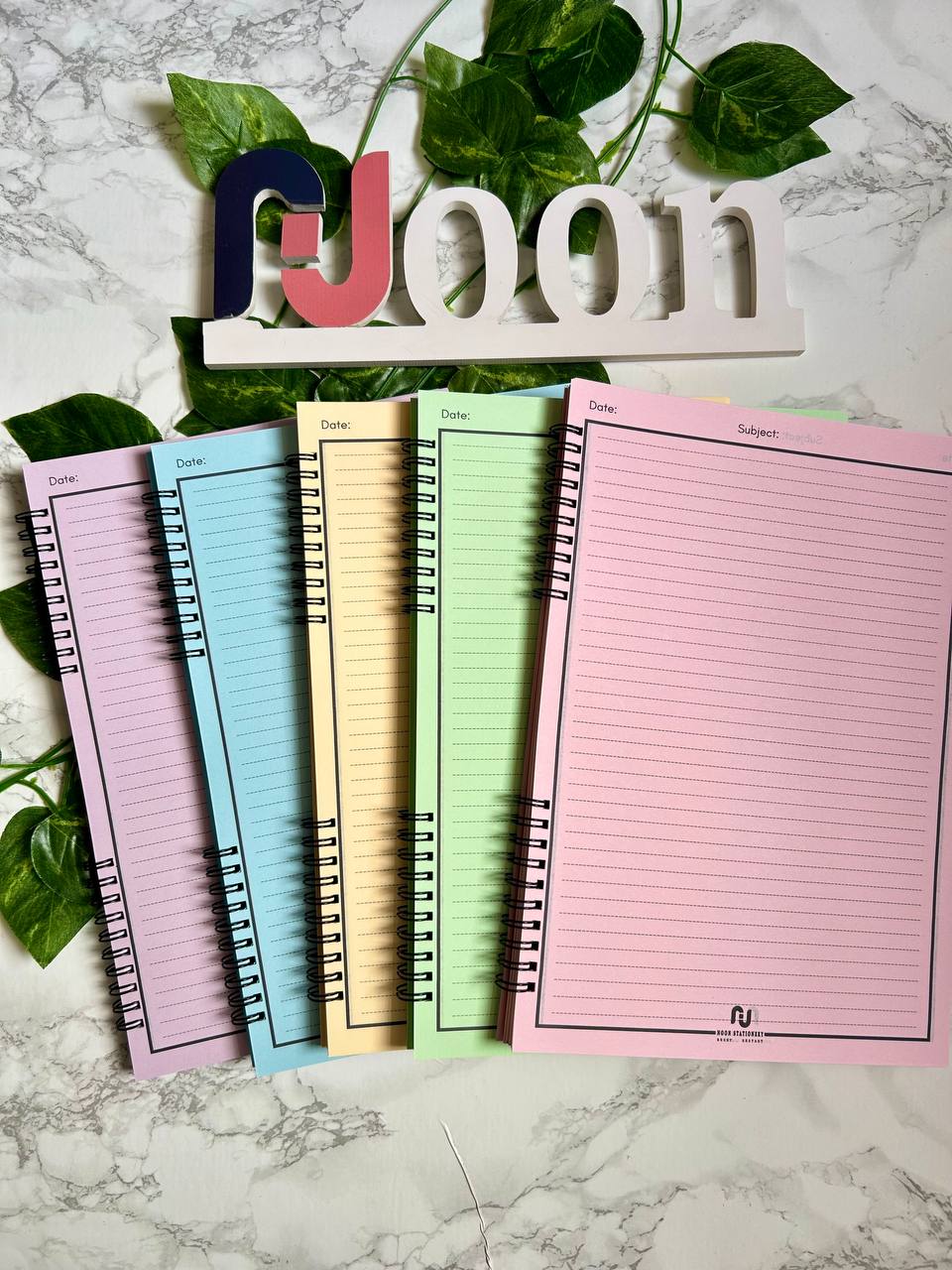 دفاتر ملونة A4