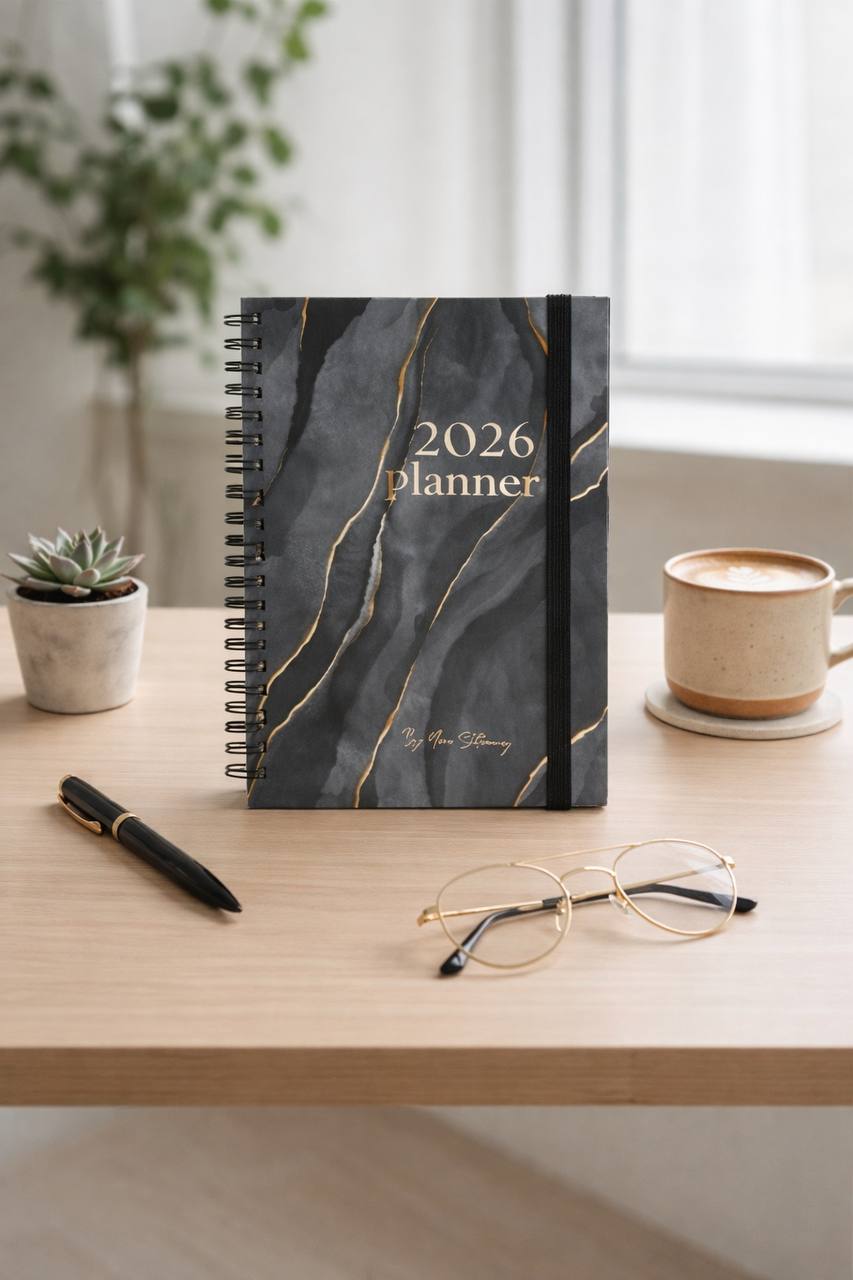 Planner 2026 Black